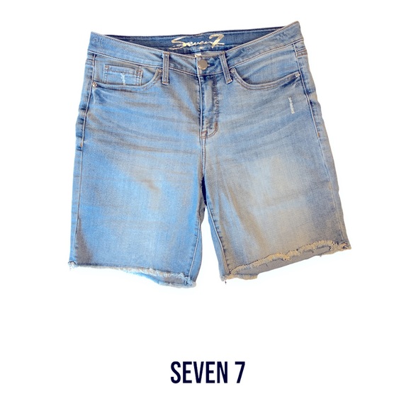 7 For All Mankind Denim - Seven 7 Sunset Bermuda